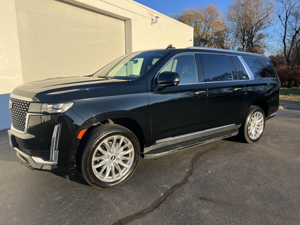 Cadillac escalade ESV SUV black